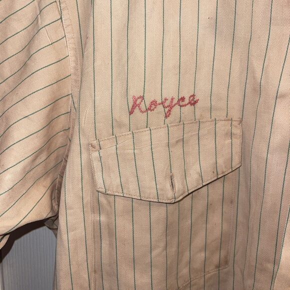 1950s Riverside Masterbilt Coca Cola Size 16 L 16 1/2 Work Shirt Vtg - Royce - - Picture 5 of 14